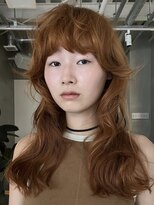 テクネ 天神大名(techne) 天神大名顔周りレイヤーカットミディアムボブタッセルボブパーマ