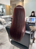 ソヨン 名駅2号店(SOYON)&nbsp;小顔/ピンクブラウン/ロングレイヤー/黒髪/ココアベージュ/409