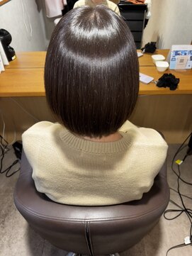 髪質改善marshuオリジナルストレート/梅田/東通り/131