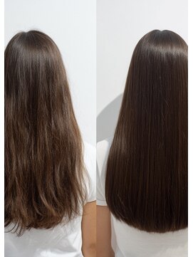 バイエイト(X8) 髪質改善シンデレラトリートメント Before After