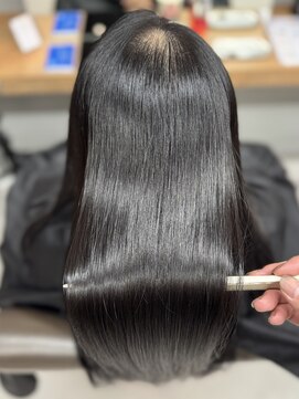 シャルムバイケンジ(Charm.by KENJE) 天使の縮毛矯正銀座髪質改善前髪ピンクベージュアンブレラカラー