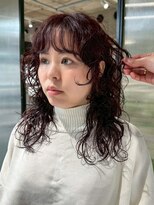 シオン(shion) 似合わせカットミディアム顔周りレイヤー大人ガーリー_ba581642