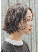 ミラー プラス エヌ(MIRROR+n)&nbsp;20代30代40代　ツヤ感こなれモードパーマ＃56