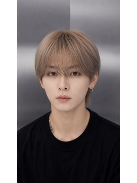 アイトーキョープラスシー 横浜(AI TOKYO+Sea) サンウォン風長めシースルーマッシュニュアンスパーマ韓国ヘア