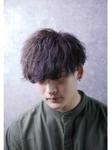 men'shair/波巻きツイストスパイラル/ニュアンスパーマ