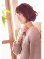 グラニュー(granew)&nbsp;granewミルクティーカラーでクラシカルモードなパーマ