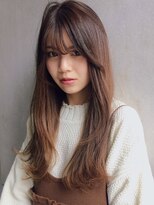 インビテーション(invitation) 【invitation】ミルクティーベージュ外はねワンカール