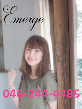 エマージュ 海老名店(Emerge) 大人可愛い☆ストレートボブ[海老名]