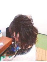 ヘアーアンドメイク ディライト(Hair&Make Delight)&nbsp;ハーフアップ
