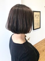 アテナ 六本松店(ATENA) 大人女子　シンプルなショートボブスタイル