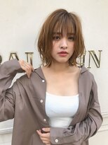 ロンドプランタン 恵比寿(Lond Printemps)&nbsp;【Lond佐野】ネオウルフフレンチボブ外ハネボブアッシュベージュ