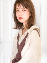 ネイヴィル オモテサンドウ(navile omotesando)&nbsp;ダークブラウン×ナチュラル外ハネロブ