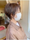 束感ショートボブ
