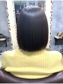 髪質改善　ボブ