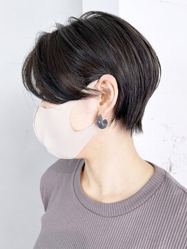 アイティーバイアルバム 下北沢店(IT by ALBUM) コンパクトショート_ショコラベージュボブルフ_ba350001