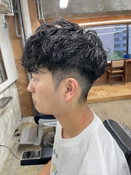 ロンドガルマン 名古屋(Lond GULLMAN) Ryu指名フェードじゃないスペインカール