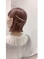 ラグ(log) Instagram：nahosaito_log /髪質改善インナーカラーショートヘア