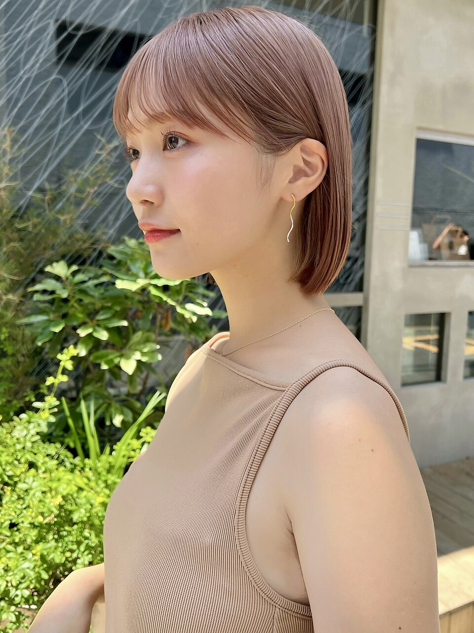 耳掛けボブ ストレートボブ：L169928908｜ミンクス 青山店(MINX)のヘア