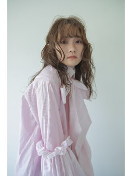 マウロア(MAULOA) ミディパーマ　× 透明感ベージュ