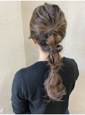お呼ばれアレンジスタイル