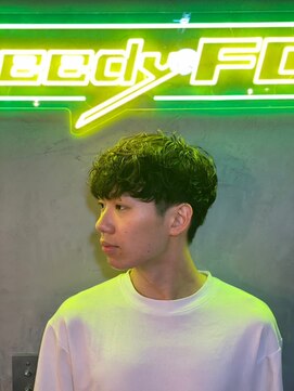 グリーディーフォックス 代々木(Greedy FOX) アップバング/ツーブロックマッシュ/束感/波巻き[シェービング]