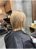 #ショコラアッシュ#ヘルシースタイル#ふんわりカール