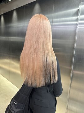 ペレ 栄店(PELE) 栄/名駅/ハイライトカラー/テラコッタ/レトロ/ピンクベージュ