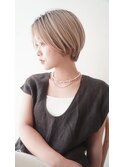 前髪/ショート/ショートボブ/大人可愛い/池袋