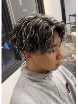 リヴ オオサカ(LIV OSAKA)&nbsp;センターパート　ツイストスパイラル　ツイスパ　メッシュ