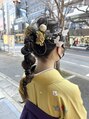 オブヘアー 鷺沼店(Of HAIR) ヘアセット大好きです!着付け技能検定1級取得
