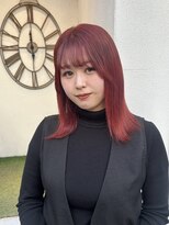 サンクチュアリー ウィズ コネクト(Sanctuary with connect)&nbsp;ブリーチなしレッドカラー