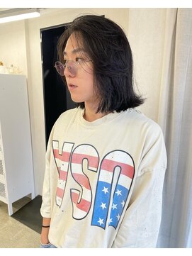 キジ(kiji) unisex bob #久屋大通#丸の内#栄#メンズスタイル