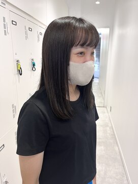 ブラウン(Brown) 艶々ブルージュカラー♪