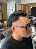 【メンズカット】刈り上げ ツーブロック パーマ風
