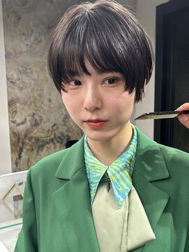 ヤイエ 青山店(yiye) 小顔ショートカット/ショートボブ/ショートヘア/ショート/カット