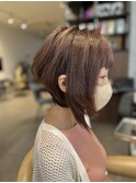 アシメショート40代/50代