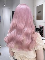 ペレ 渋谷(PELE)&nbsp;イメチェン/ホワイトブロンド/外ハネボブ/ワイドバング/渋谷