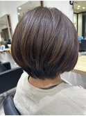 大人ショートボブ