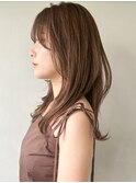 美髪デジタルパーマモテ髪大人可愛いサイドバング#504f0627