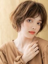 カバーヘア ブリス 川口(COVER HAIR bliss)&nbsp;ハイライトカラーひし形小顔グランマッシュボブ311W川口20代30代