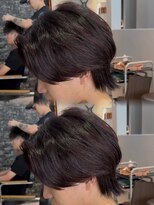 ステラ(STELLA)&nbsp;ニュアンスパーマ/毛流れパーマ/ミディアムウルフパーマ/メンズ