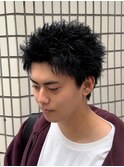 スパイキーショートメンズカット