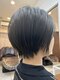 ホッペ(hoppe)の写真/収まりの良いショート・ボブへ。髪質や骨格、なりたいイメージに合わせてスタイルを一緒に決めていきます。