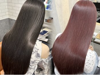 ルノン フィージュ(LUNON fieju)の写真/艶髪へ導く“超音波トリートメントシリーズ”＆14種類、約3000通りの組み合わせのAujuaオーダーTrが人気