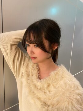 リノア 鵠沼海岸(LINOA) 韓国風顔周り小顔カット/ロングレイヤーカット