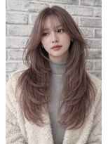 リアン(Lien) ハイレイヤー×ピンクグレージュ
