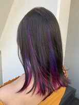 salon de MiLK 札幌大通店【サロン ド ミルク】 *一色じゃ満足出来ないそんな貴女にオススメなインナーカラー!