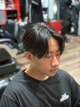 グロウヘアワークス(grow hair works) センターパート