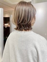 エイチエムヘアーホーム 池袋2号店(H M hair home) 韓国顔周り/ハイレイヤーカット/ワンホンレイヤー/池袋