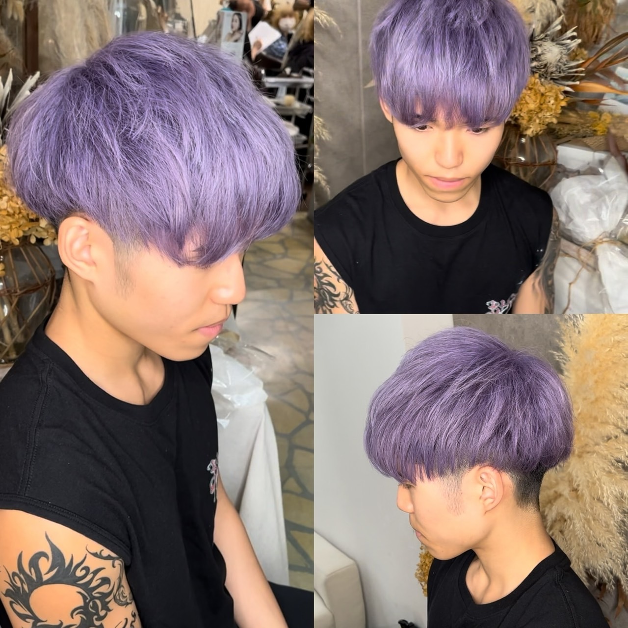 ルアナ 名古屋店(Luana) ブリーチ二回で作る透明感バイオレット